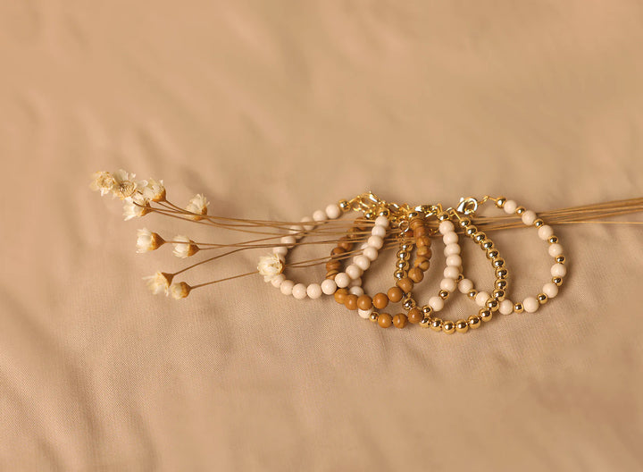 bracelet gold filled beads