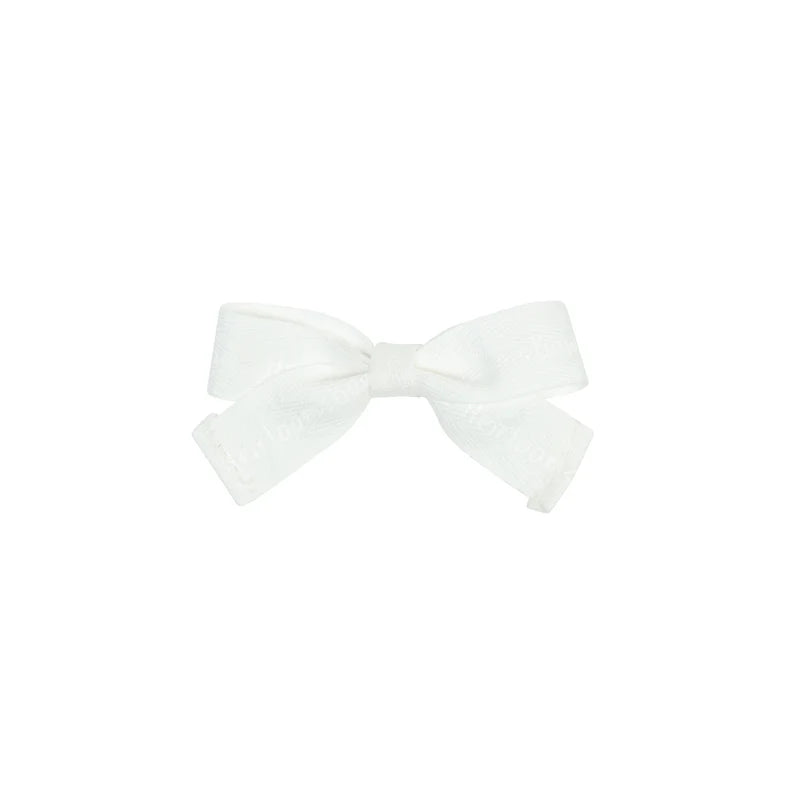 clip denim bow