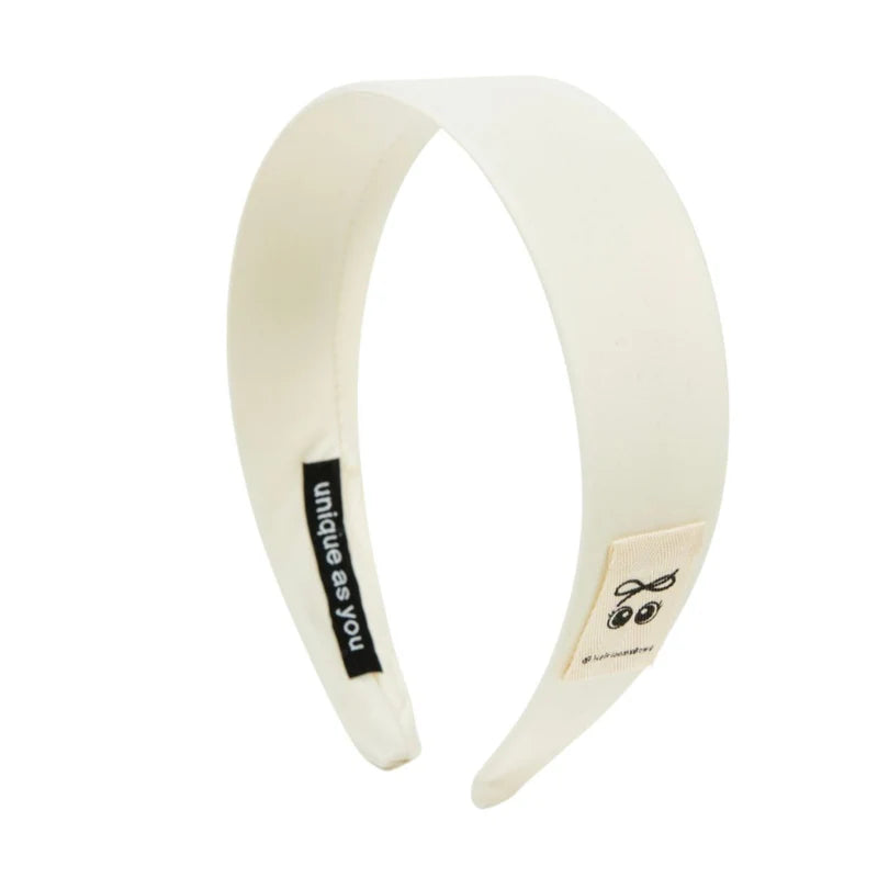 headband flat satin