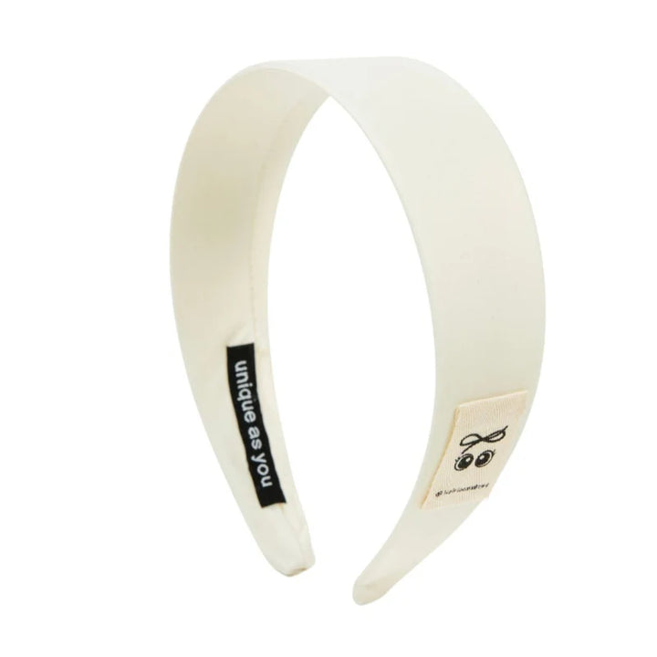 headband flat satin