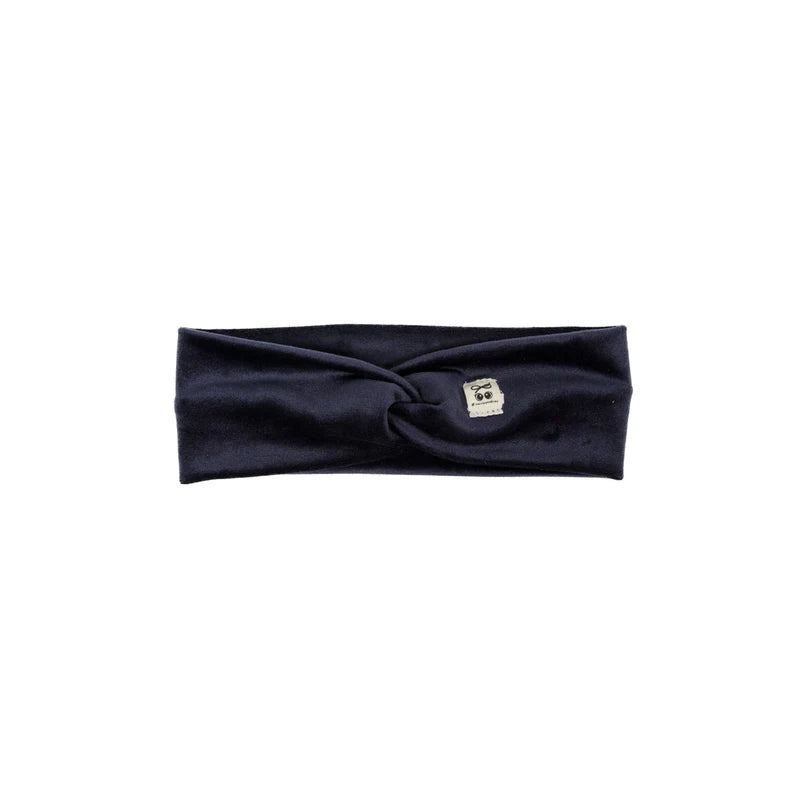 sweatband velvet knot