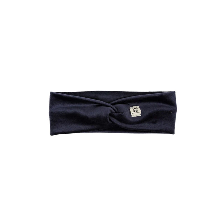 sweatband velvet knot