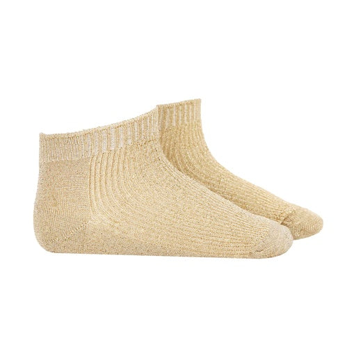 anklet thin ribbed shimmer