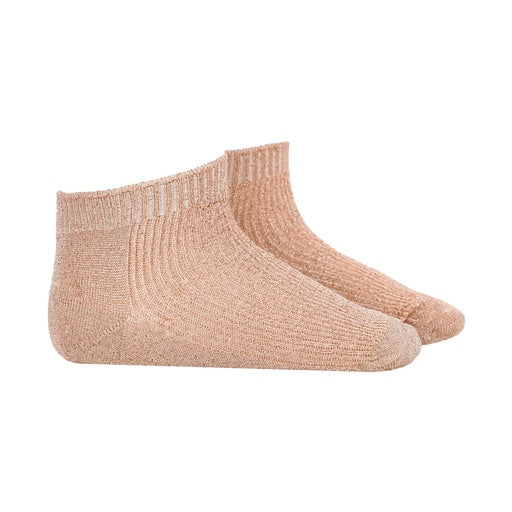 anklet thin ribbed shimmer