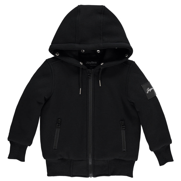 jacket fur lined with hood
