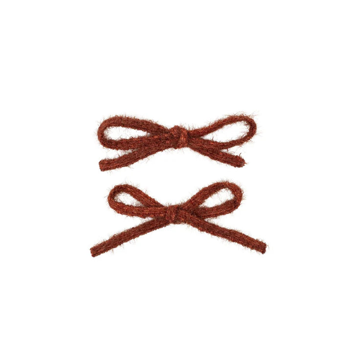 clip fuzz cord bow set