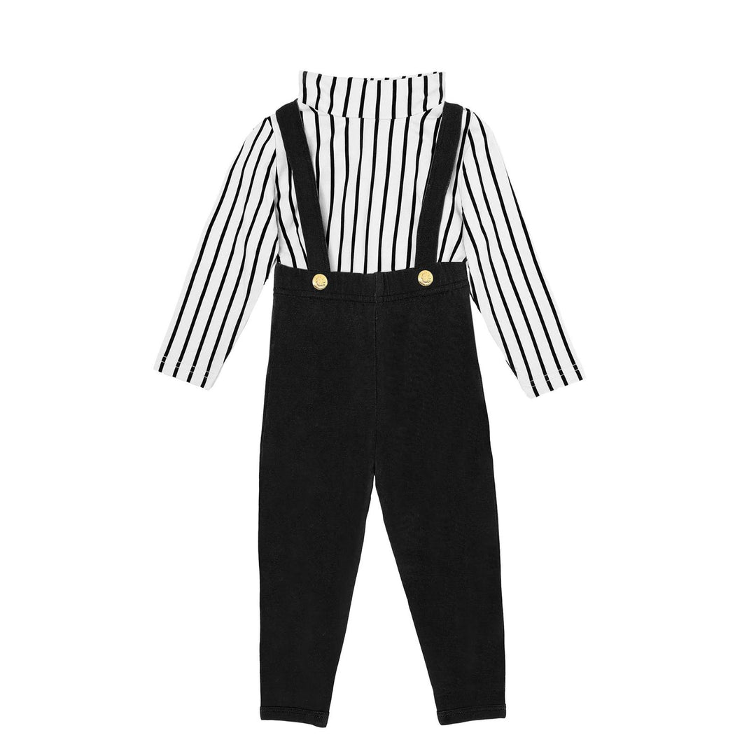 set outfit vertical stripes