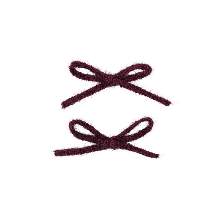 clip fuzz cord bow set