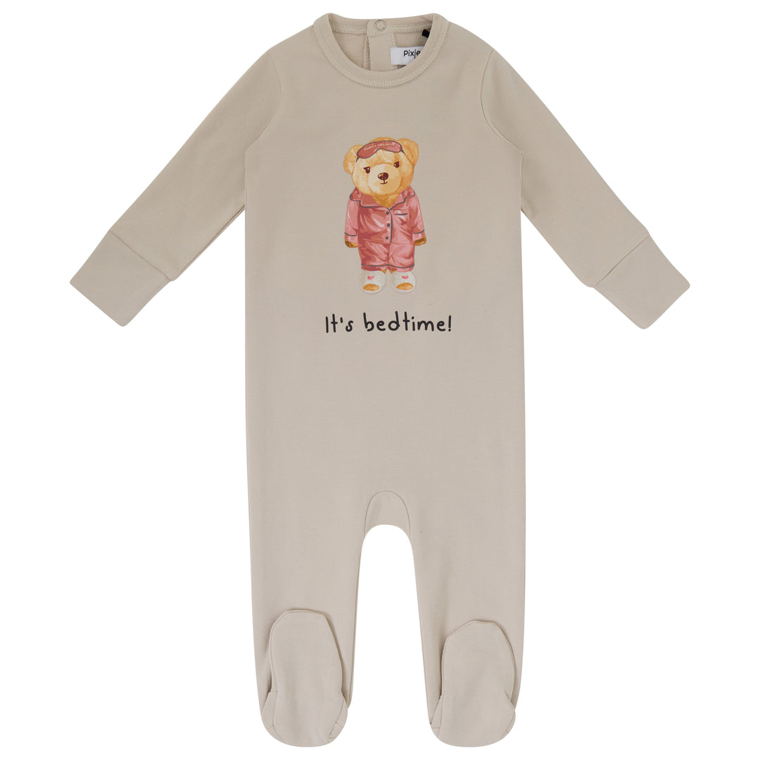 footie sleepy teddy
