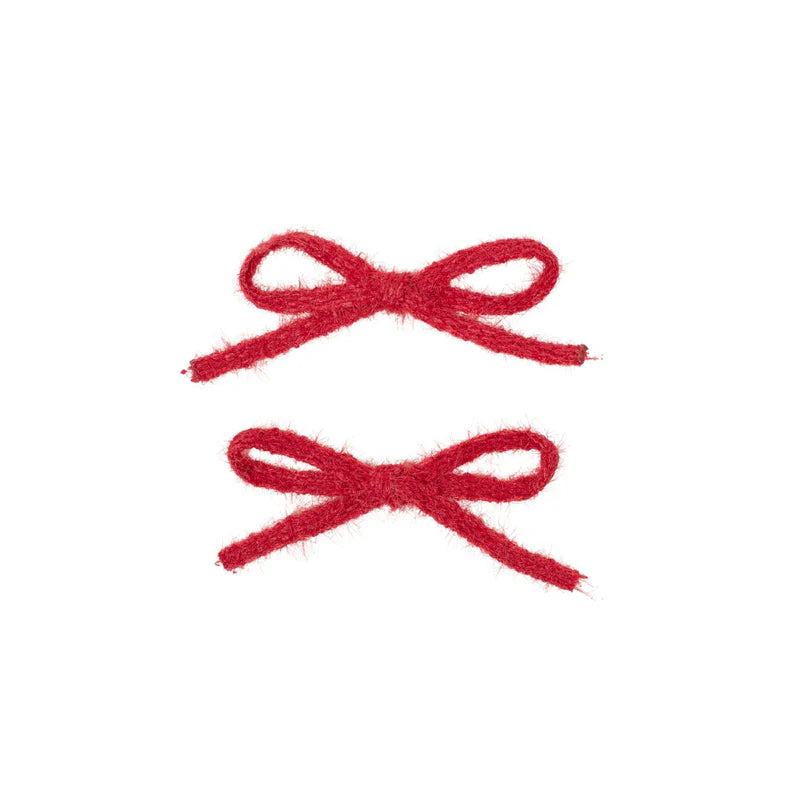 clip fuzz cord bow set