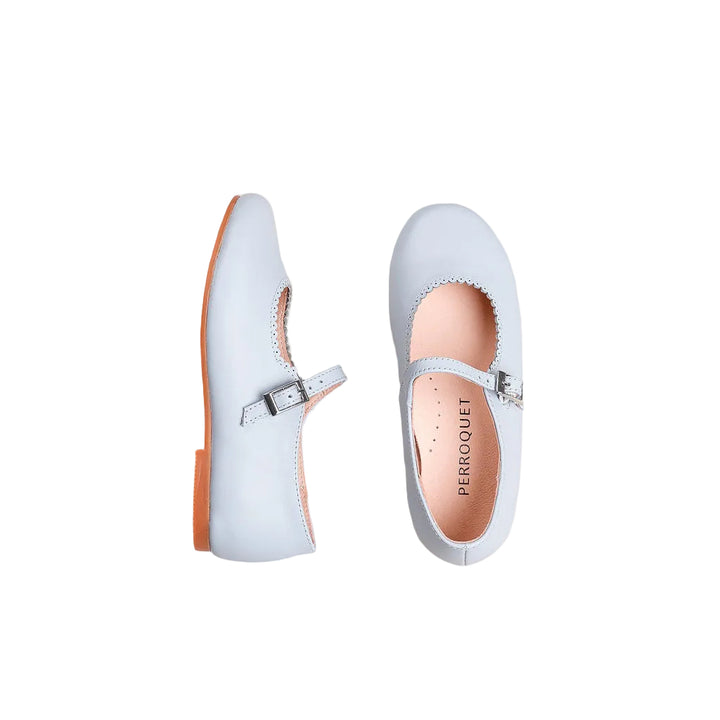 shoes scallop buckle mary jane