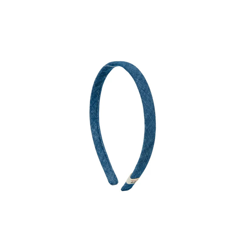 headband thin denim