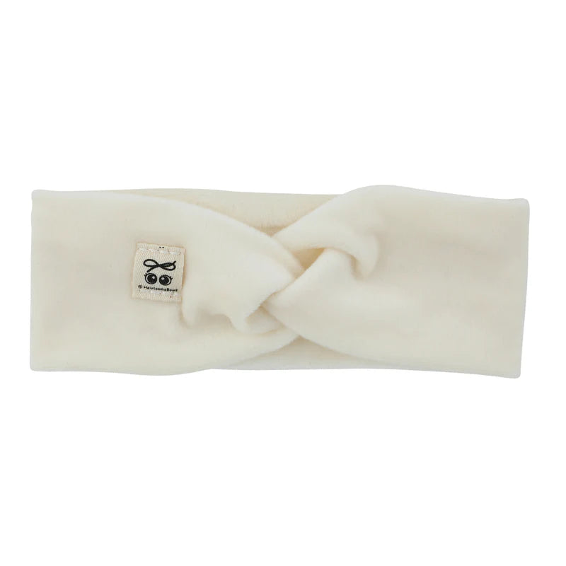 sweatband velvet knot