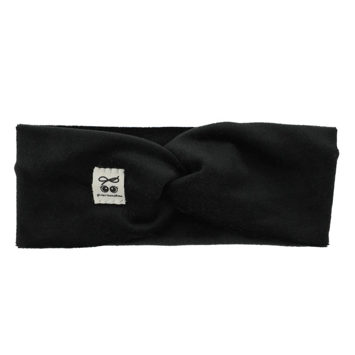 sweatband velvet knot