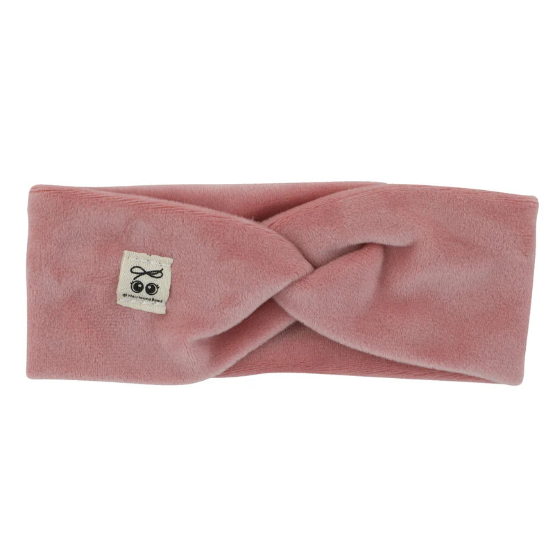 sweatband velvet knot