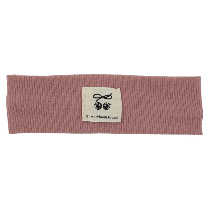 sweatband brushed ribbed flat