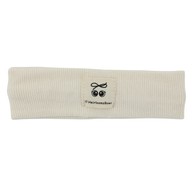 sweatband brushed ribbed flat