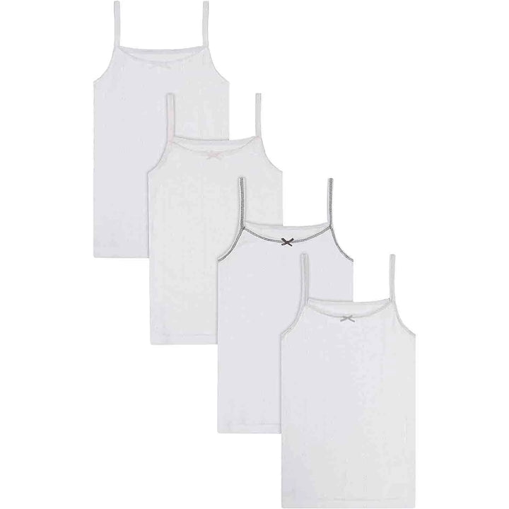 vest with strap pointelle 4pk