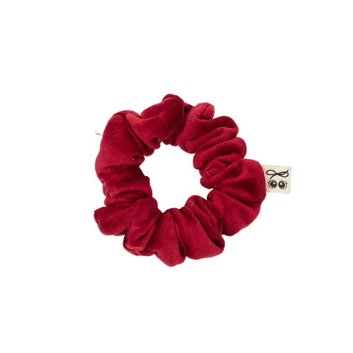 pony scrunchie velvet thin