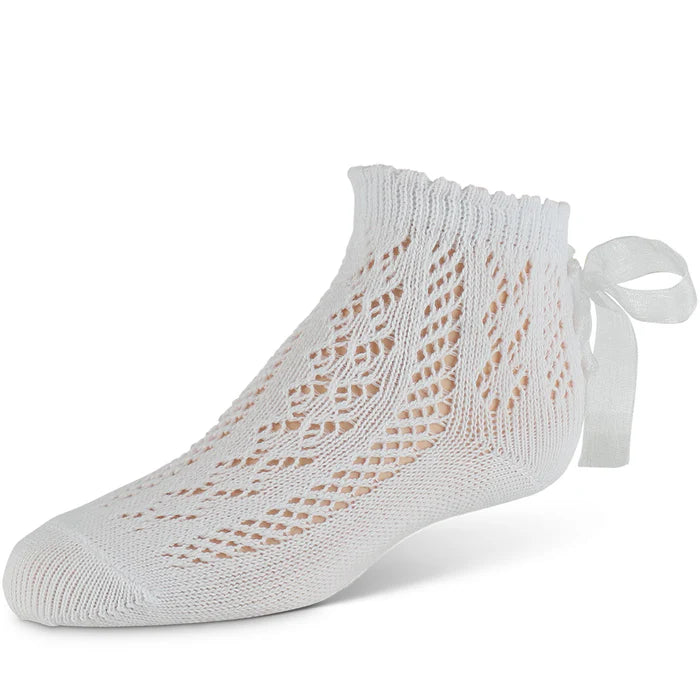 anklet classic pointelle
