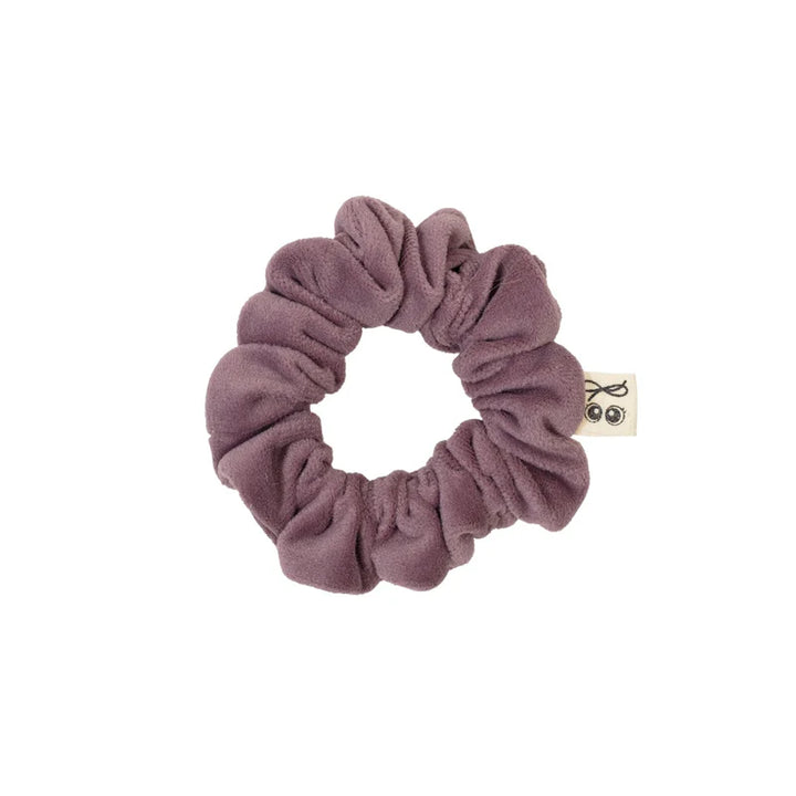 pony scrunchie velvet thin
