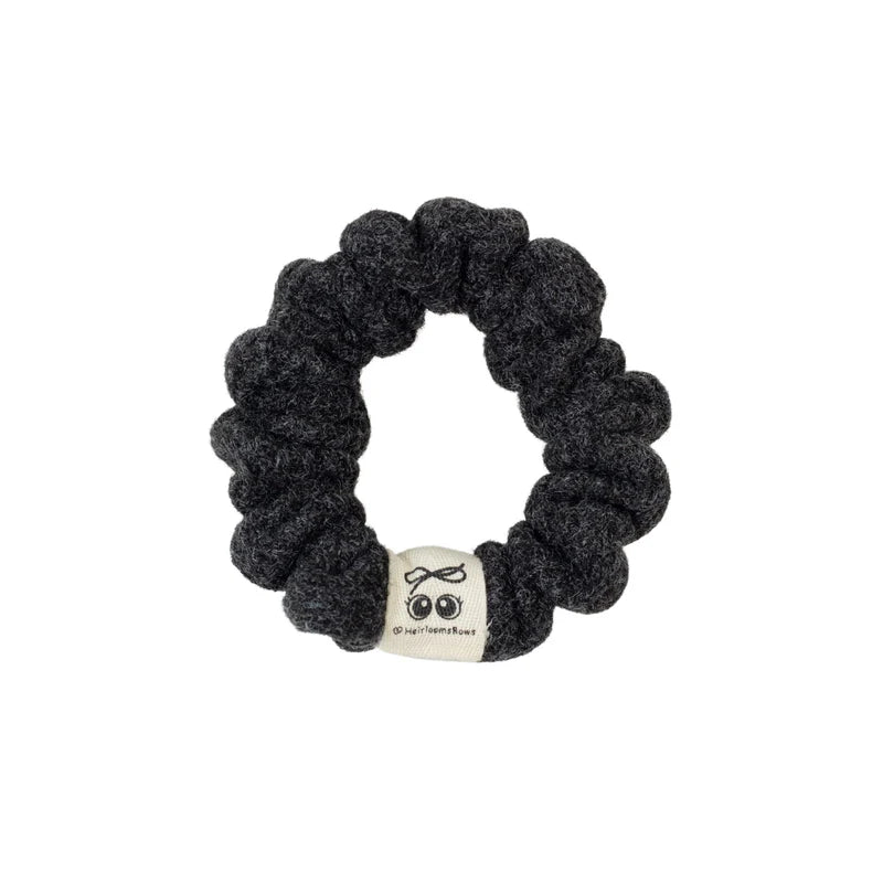 pony scrunchie woolrib