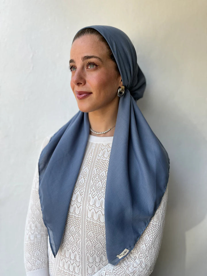 headscarf pretied classic cotton