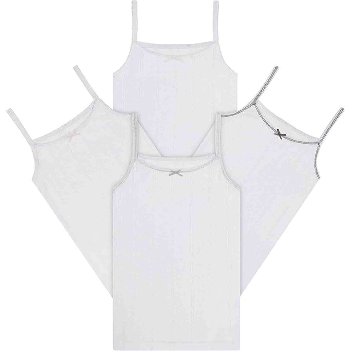 vest with strap pointelle 4pk