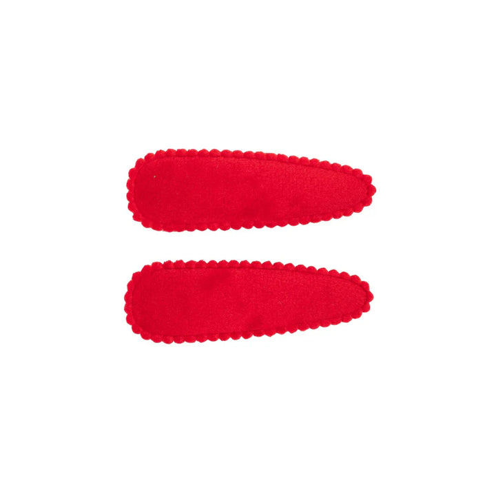 clip snap velvet covered set