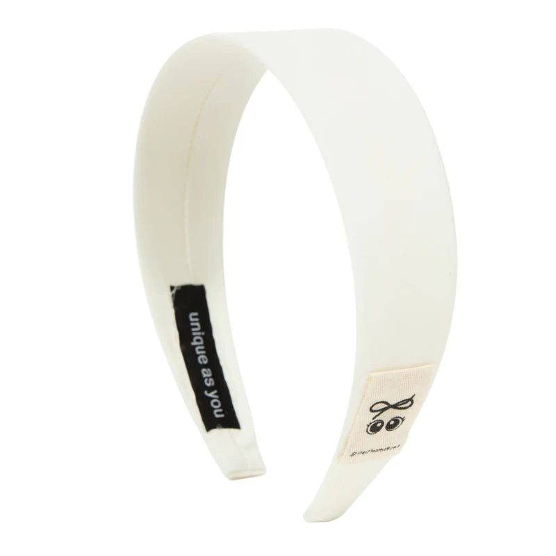 headband flat satin