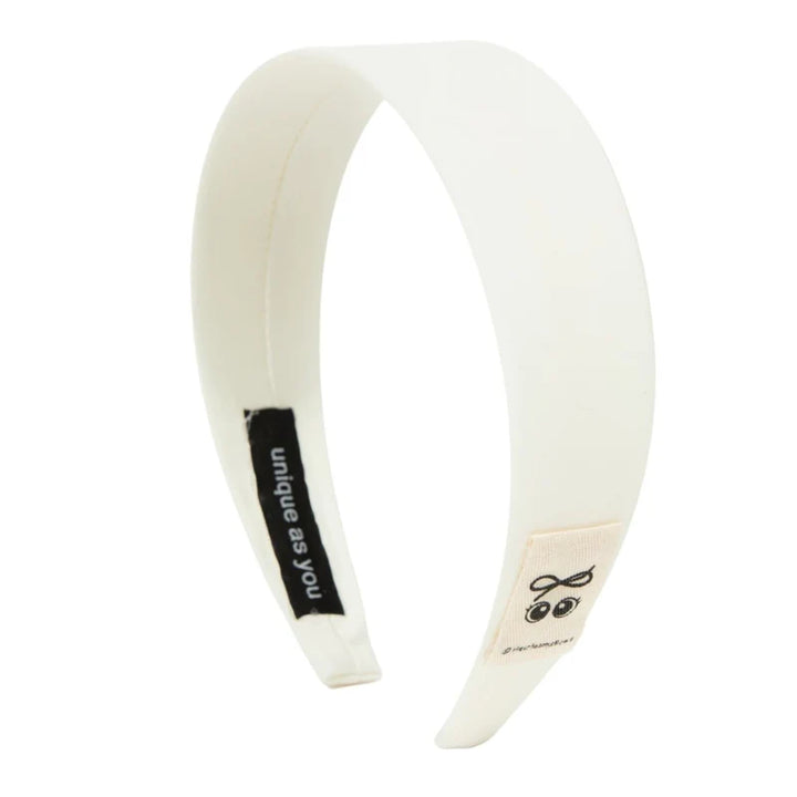headband flat satin