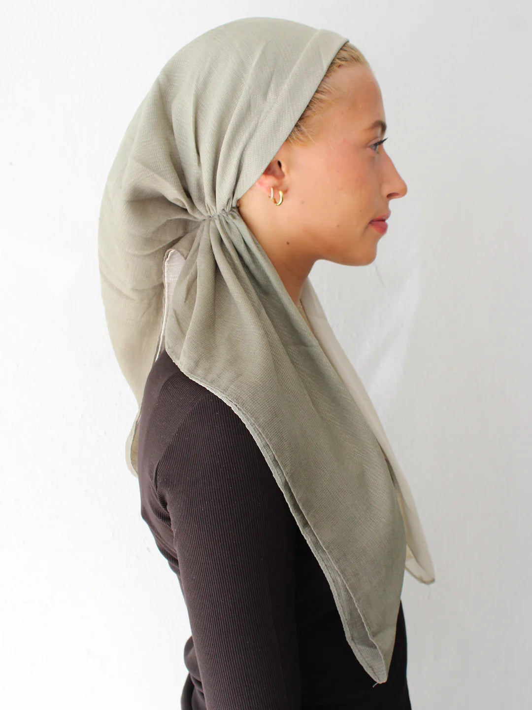 headscarf versatile shimmer ombre