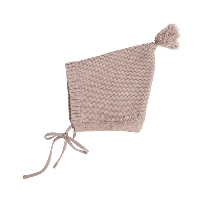 bonnet knit pixie with tassle