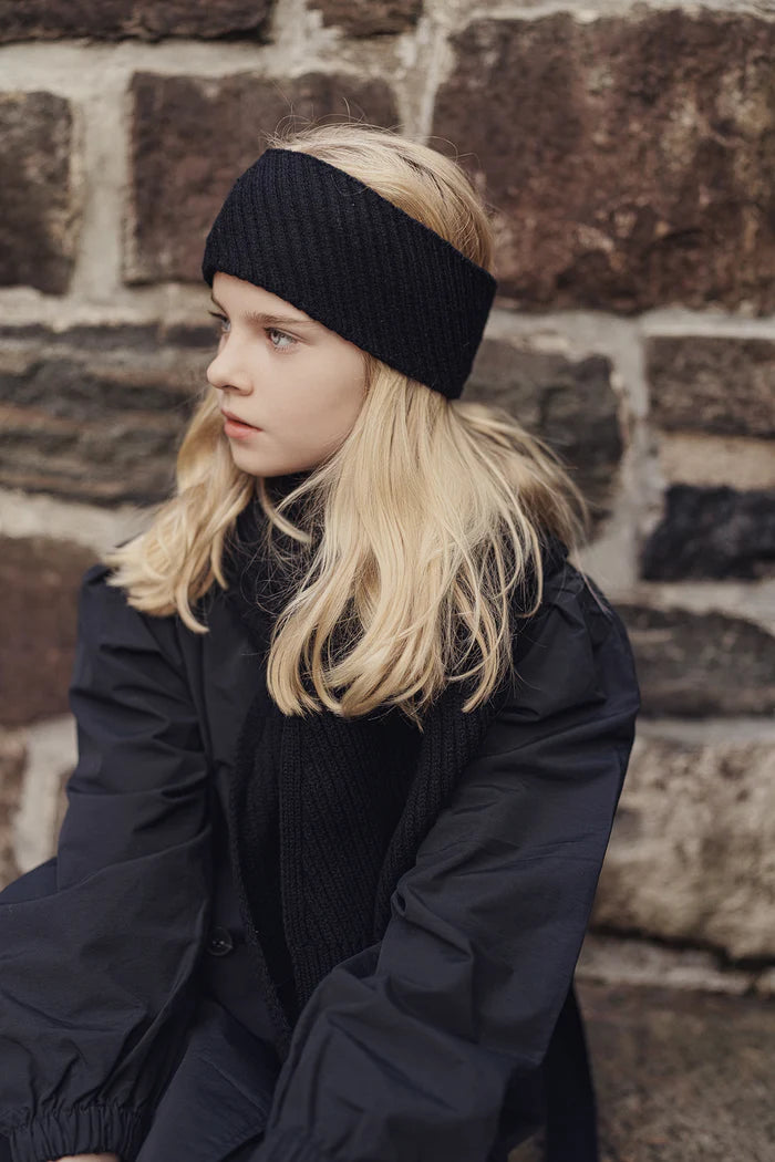 headwrap diagonal ribbed