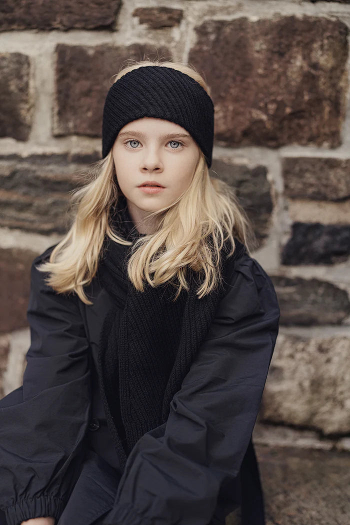 headwrap diagonal ribbed