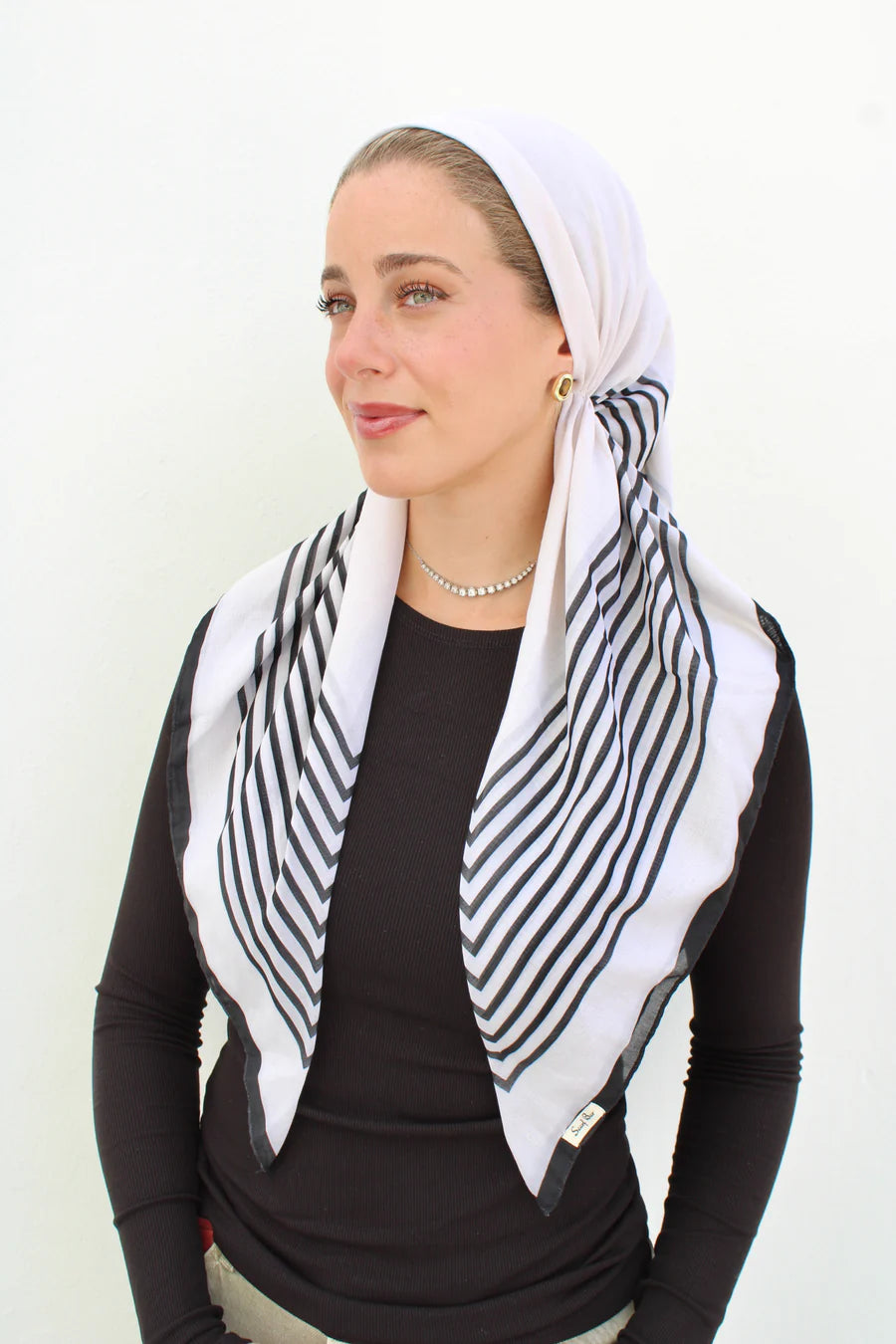 headscarf pretied pattern