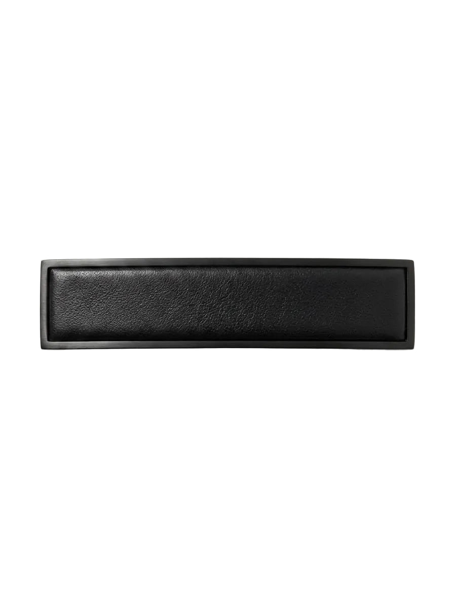 clip barrette leather bar