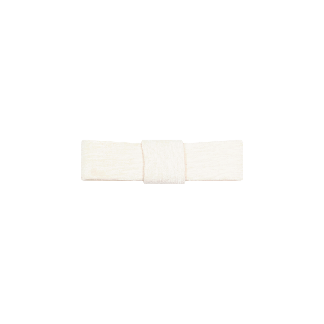 clip barrette chenille velvet