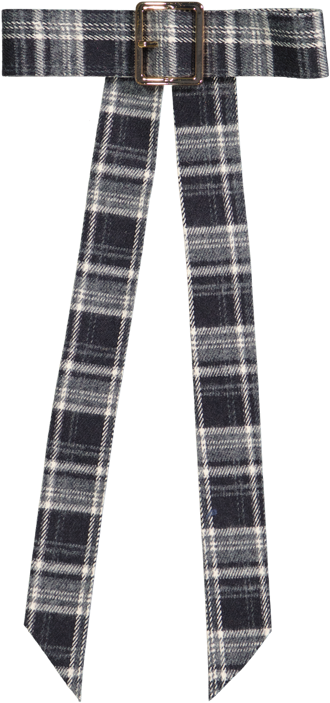 clip plaid buckle