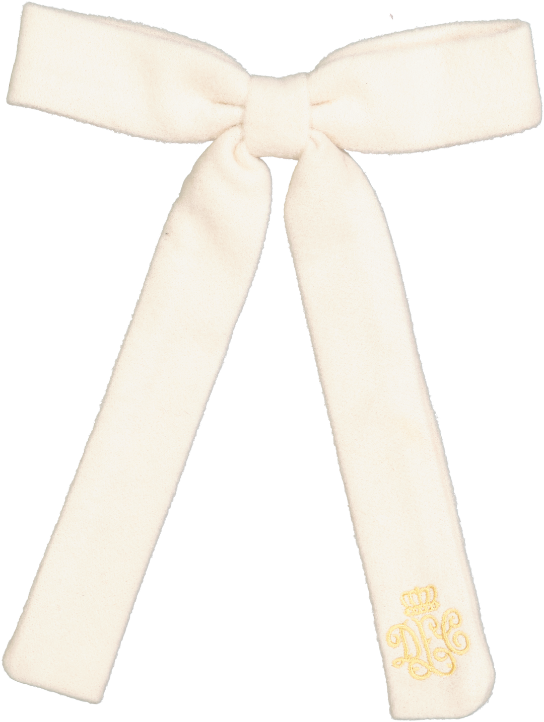 clip embroidered crown logo