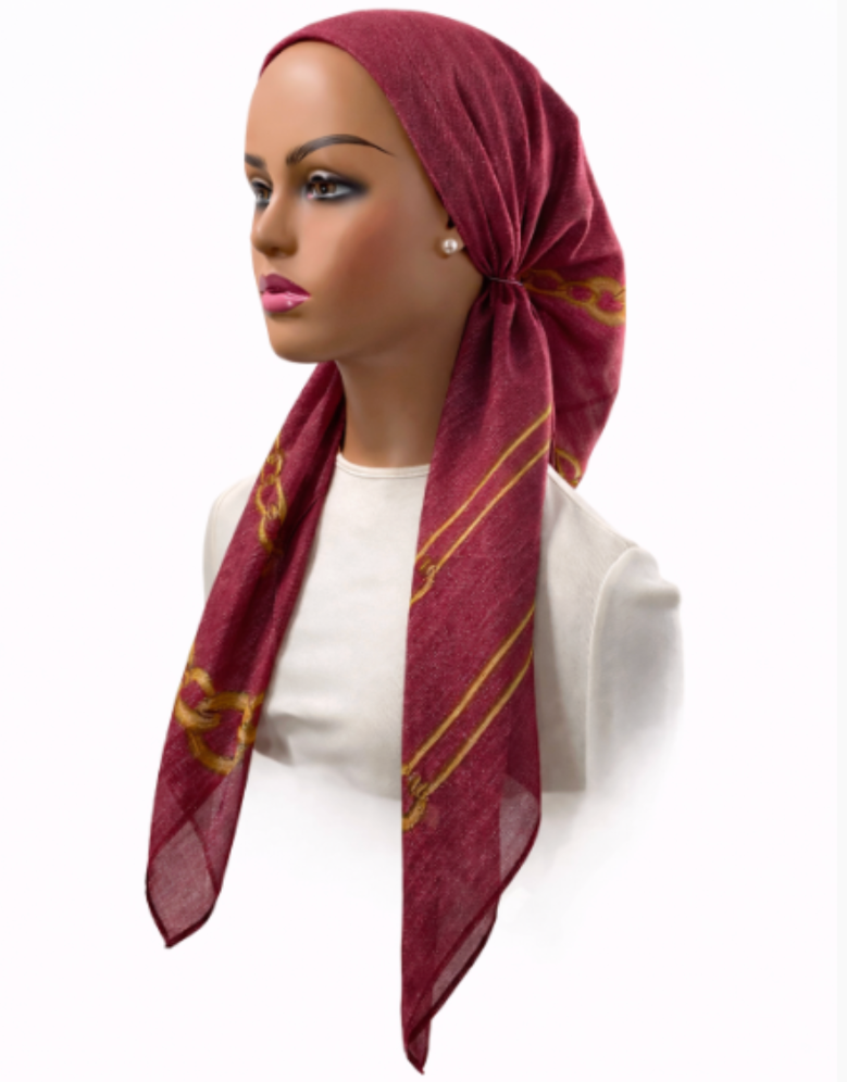 headscarf open lurex
