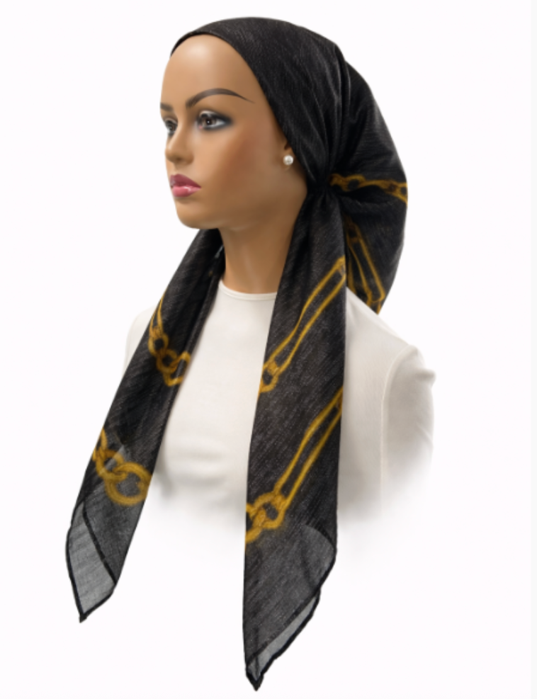 headscarf closed lurex