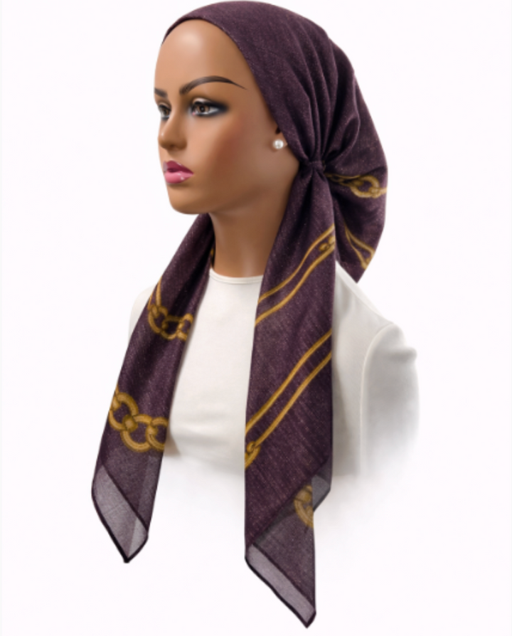 headscarf open lurex