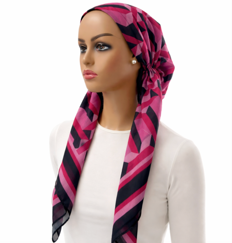 headscarf closed rose matrix