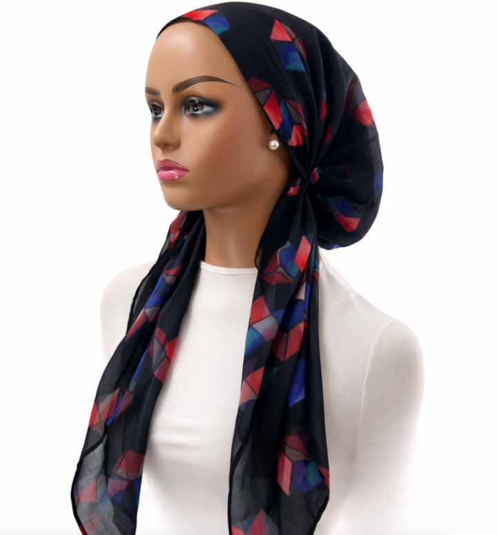 headscarf closed sugar prism