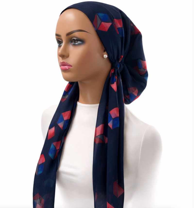 headscarf closed sugar prism