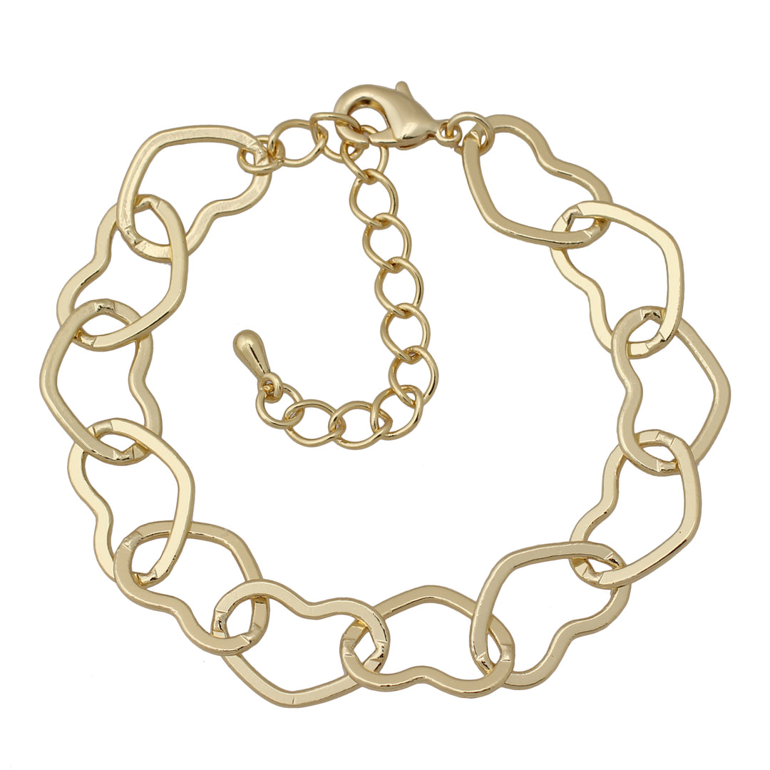 bracelet heart link