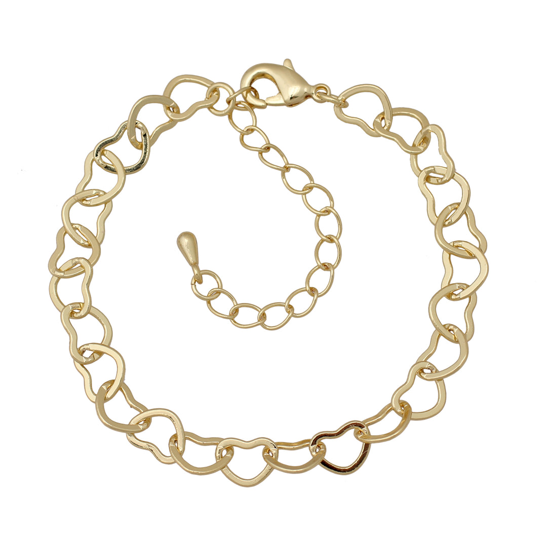 bracelet heart link