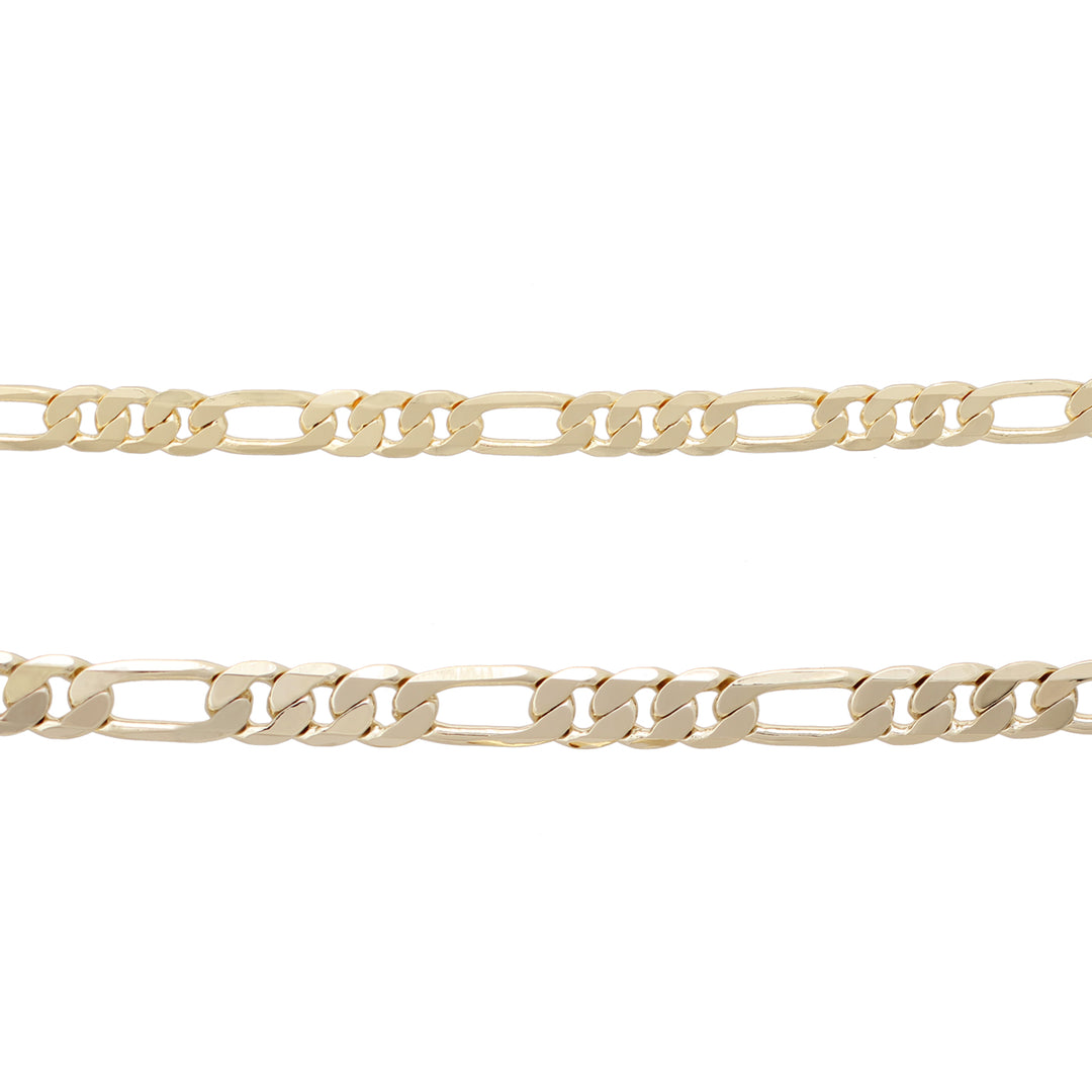 bracelet flattened link chain