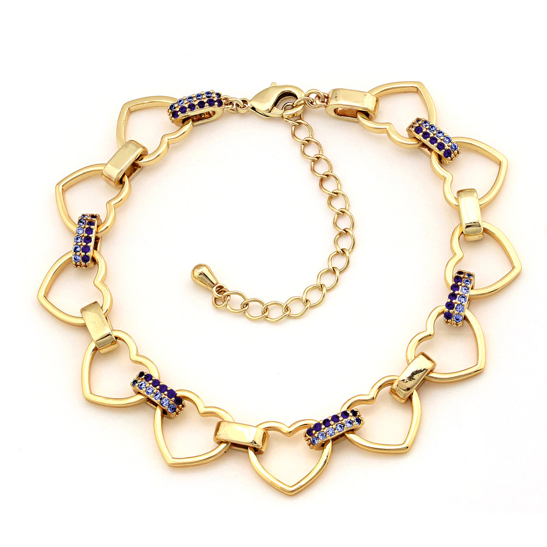 bracelet heart link